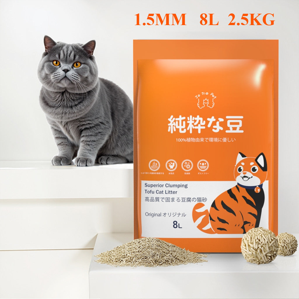Superior 8L 1.5MM 100% Tofu Cat Litter